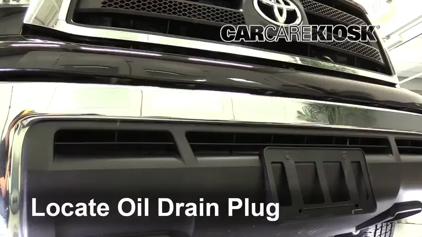 2010 Toyota Tundra SR5 4.6L V8 Extended Crew Cab Pickup Oil Change Oil and Oil Filter